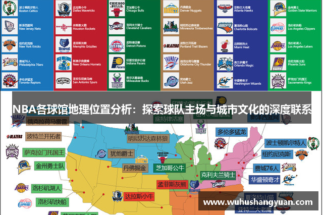 NBA各球馆地理位置分析：探索球队主场与城市文化的深度联系